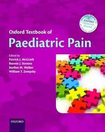 oxford textbook of paediatric pain oxford textbook in anaesthesia PDF