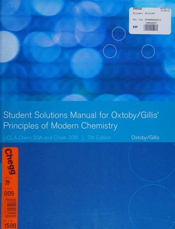 oxtoby chemistry 7th edition solutions Epub