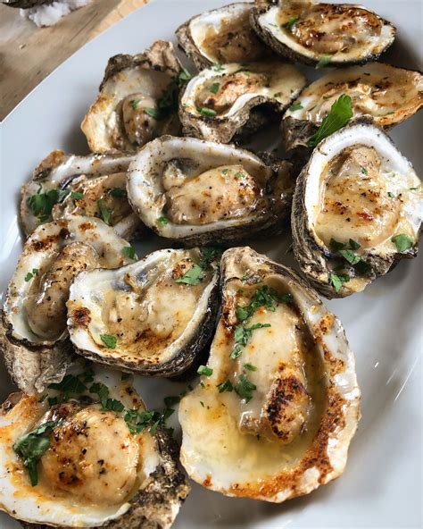 oysters on the half shell