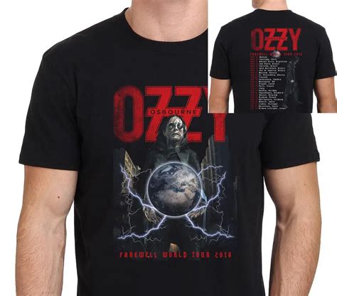 ozzy osbourne tour shirts