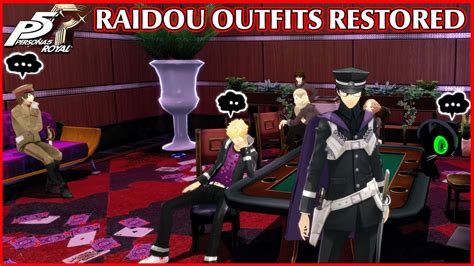 p5r raidou outfit mod