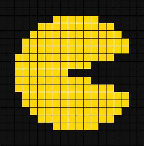 pac man pixel