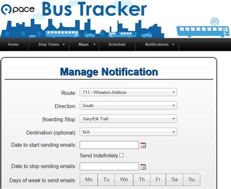 pace bus tracker