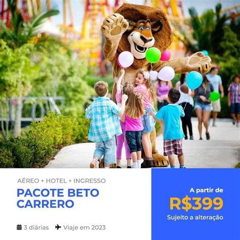 pacote beto carrero julho 2023