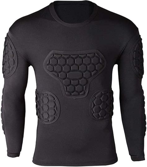 padded compression shirt football