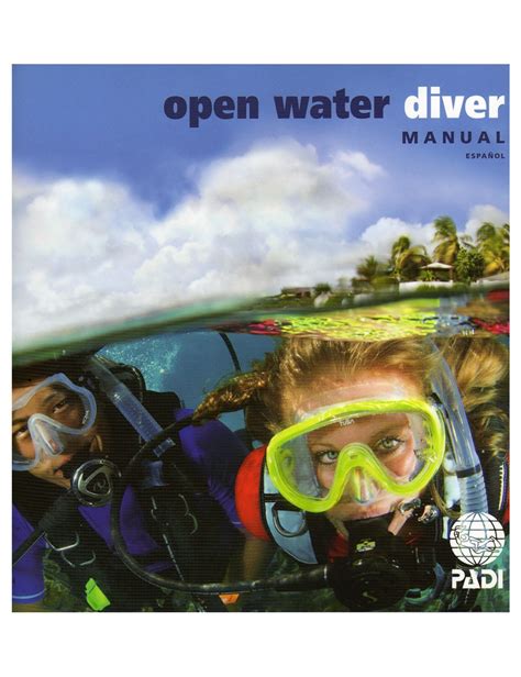 padi open water manual PDF