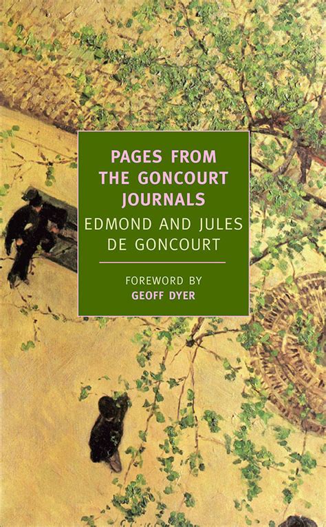 pages from the goncourt journals new york review books classics Doc
