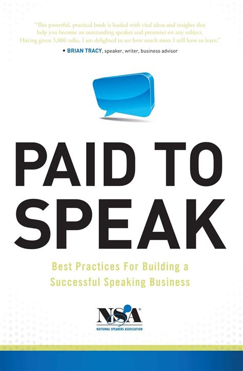 paid to speak best practices for building a successful speaking business Reader