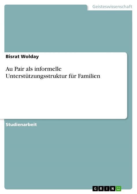 pair als informelle unterst tzungsstruktur familien Epub