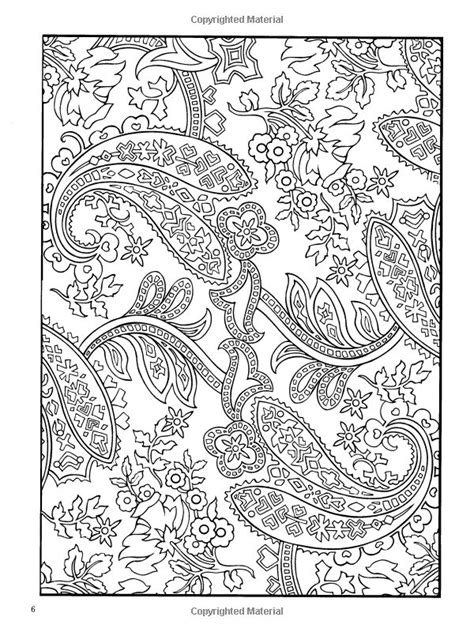 paisley designs coloring book dover design coloring books Epub