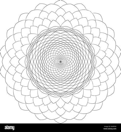 paisley spirograph designs mandala coloriage PDF