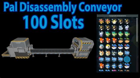 pal disassembly conveyor