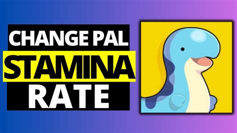 pal stamina decrease rate