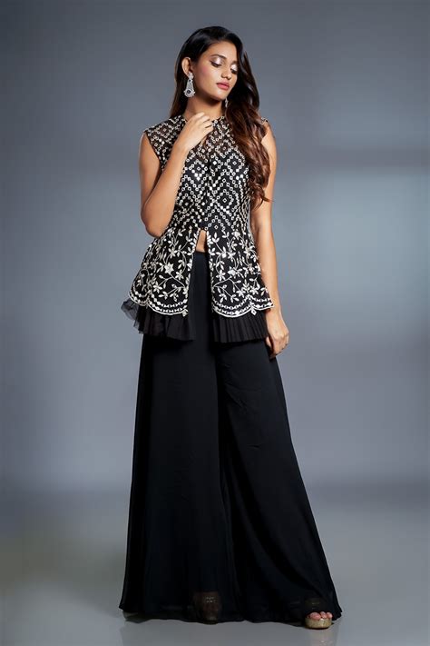 palazzo pants with top