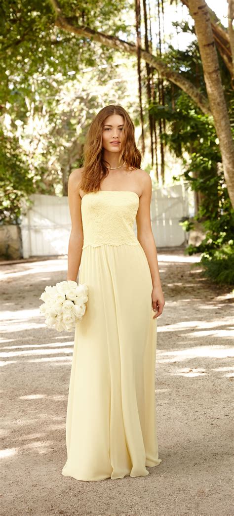 pale yellow dress