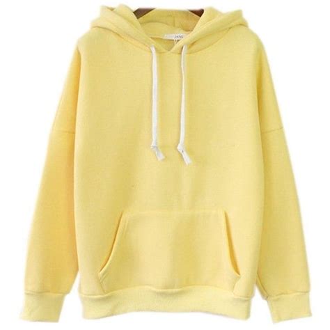 pale yellow sweatshirt