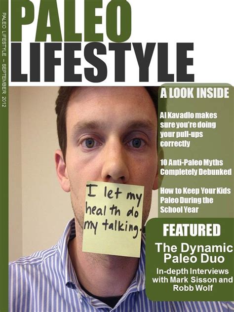 paleo lifestyle magazine interviews issue 3 october 2012 Reader