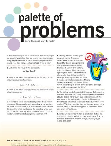 palette-of-problems-answers-september-2014 Ebook Reader