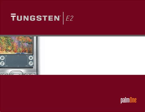 palm tungsten user guide PDF