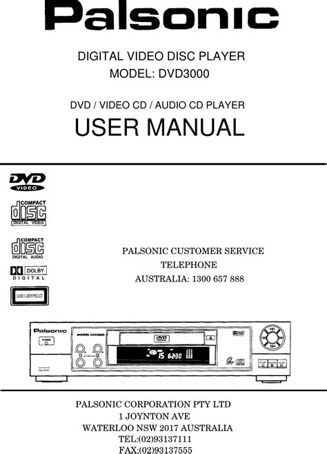 palsonic 76wshd user guide Reader