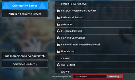 palworld community server