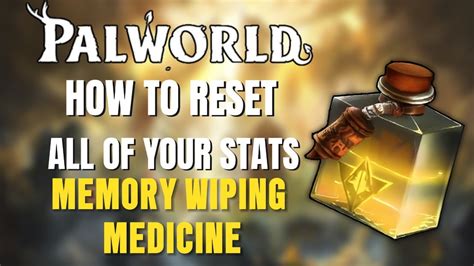 palworld memory reset drug