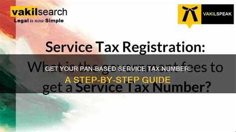 pan based service tax number Doc