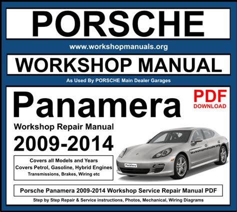 panamera 4s workshop manual pdf Epub