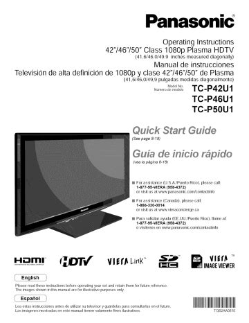 panasonic 50 plasma manual Kindle Editon