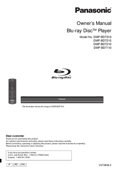 panasonic blu ray player user manual Doc