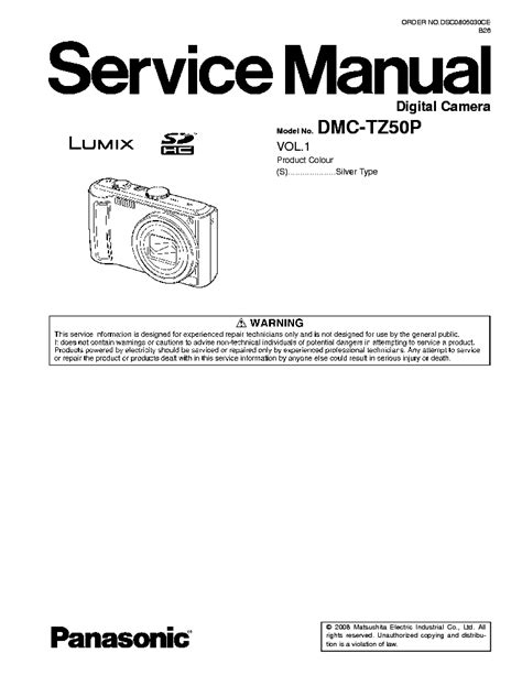 panasonic dmc gh1 service manual Reader