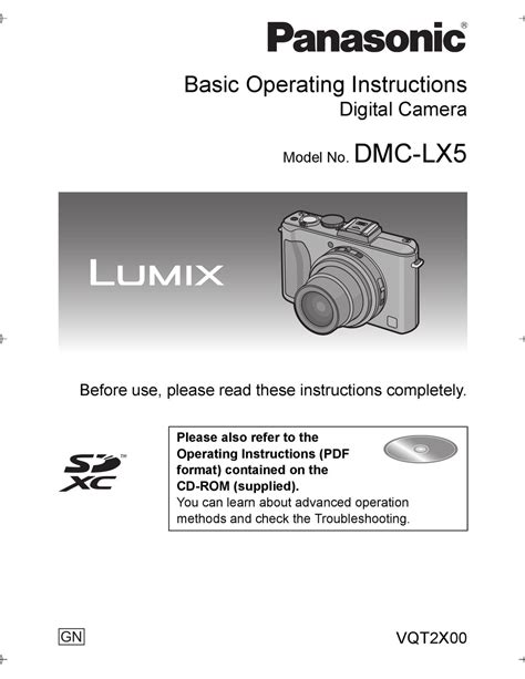 panasonic dmc lx5 manual Kindle Editon