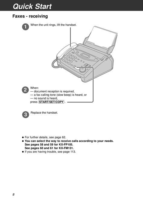 panasonic fax machine manuals Doc