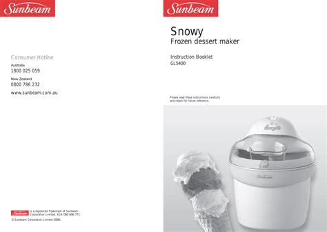 panasonic frozen dessert maker user manual Kindle Editon