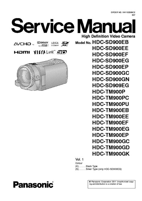 panasonic hdc tm900 manual PDF