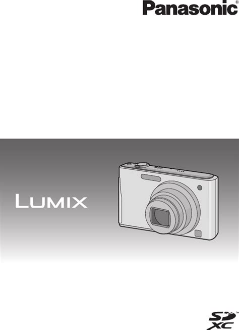 panasonic lumix dmc fh27 user manual PDF