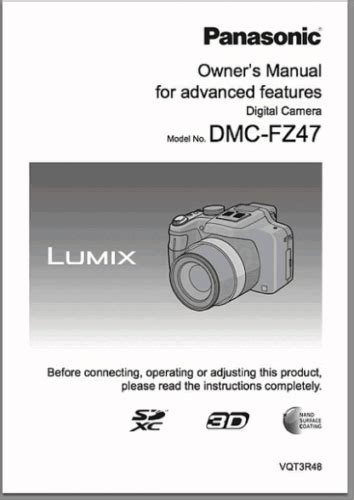 panasonic lumix dmc fz47 user manual PDF