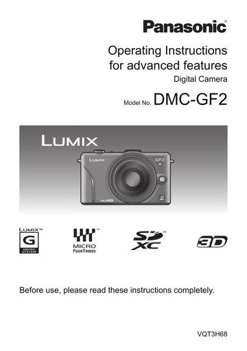 panasonic lumix dmc gf2 user manual Epub