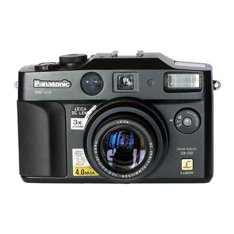 panasonic lumix dmc lc5 user manual Reader