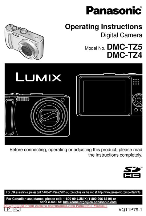 panasonic lumix dmc tz5 instructions Reader