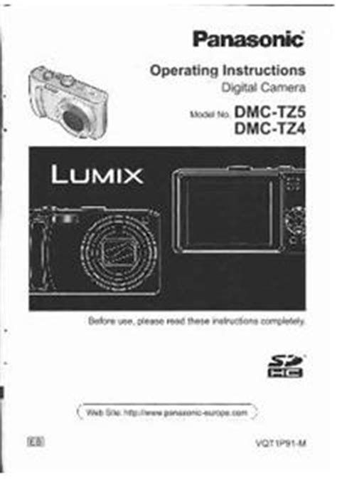 panasonic lumix dmc tz5 instructions Reader