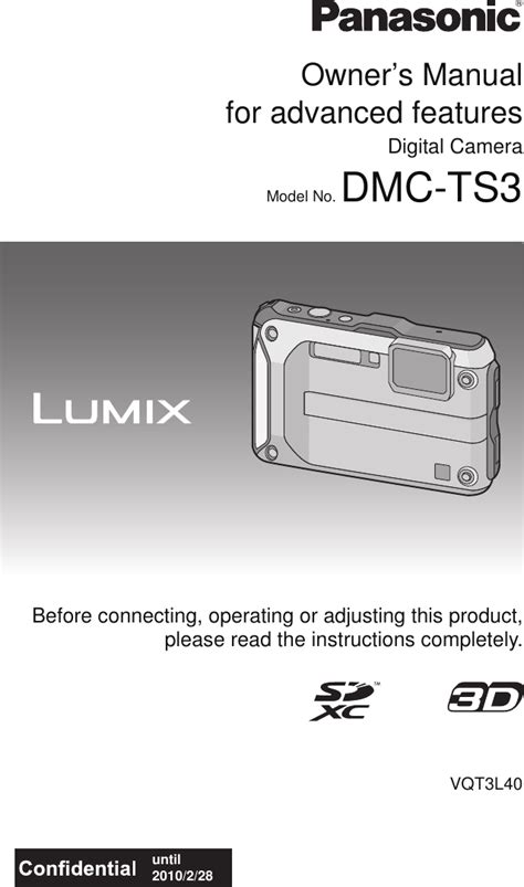 panasonic lumix ts3 owners manual Kindle Editon