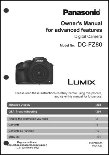 panasonic lumix user manual Reader