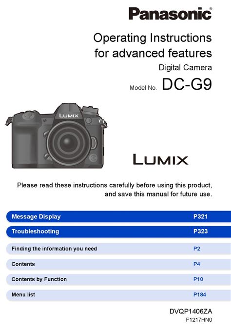 panasonic lumix user manual download Epub