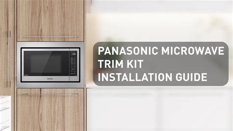 panasonic microwave trim kit installation instructions Kindle Editon