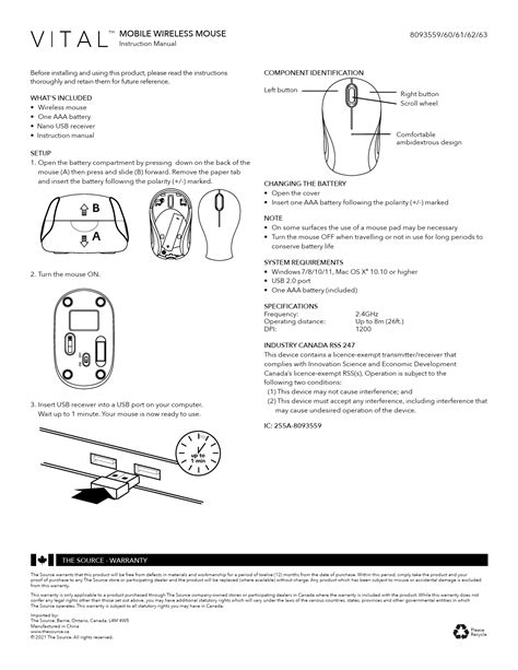 panasonic mouse user manual Epub