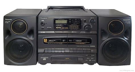 panasonic portable stereo system user manual Kindle Editon