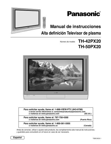 panasonic th 42px20 manual Epub