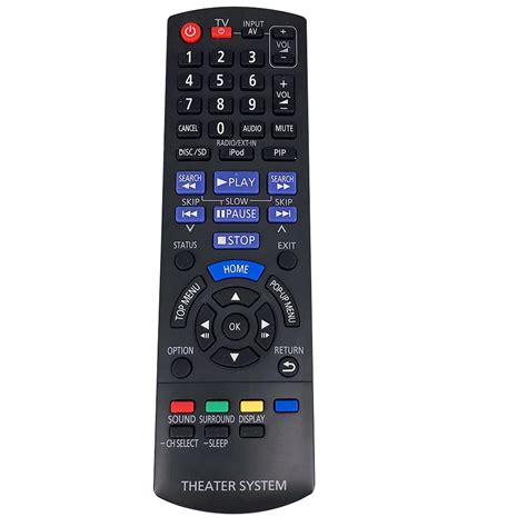 panasonic theater system remote manual PDF