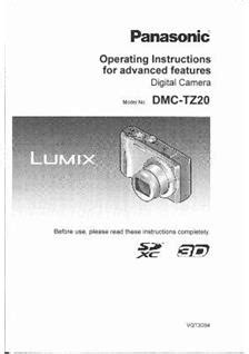 panasonic tz20 manual Doc